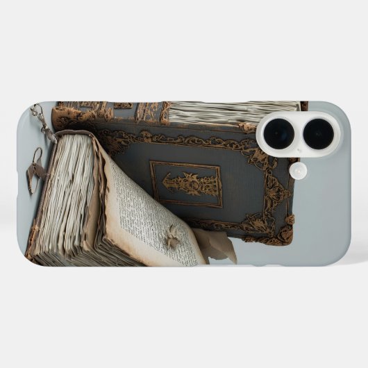 Het geheim van de archivaris Case-Mate iPhone case (Achterkant (horizontaal))