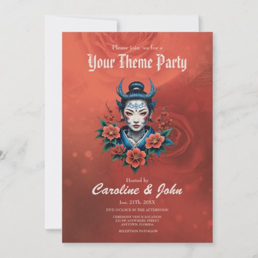 Het geheim van de bleke schoonheid, kaart (Voorkant)