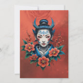 Het geheim van de bleke schoonheid, kaart (Achterkant)