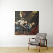 Het geheim van de Heilige Sleutel: Renaissance Mad Wandkleed (In Situ (horizontaal))