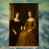 Het geheim van de heilige sleutel: renaissancistis acryl bord (Neutraal)