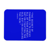 HET GEHEIM VAN DE VERANDERINGQUOTES BEVAT AL UW EN MAGNEET (Horizontaal)