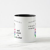 Het geheim van een evenwichtig leven, thee en een  mok (Midden)