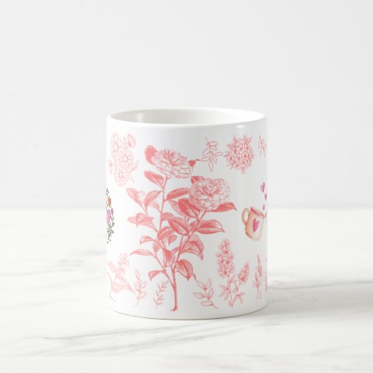 Het geheim van een licht leven koffiemok (Center)