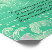 Het geheim van geluk poster (Hoek)