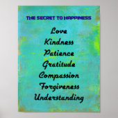 Het geheim van het Geluk aan het Ontwerp van de Ty Poster (Voorkant)