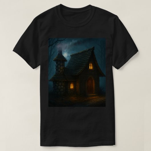Het geheim van het heksenhuis in het bos t-shirt (Design voorkant)