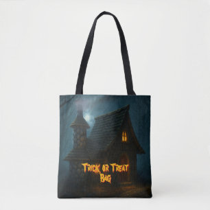 Het geheim van het heksenhuis in het bos tote bag