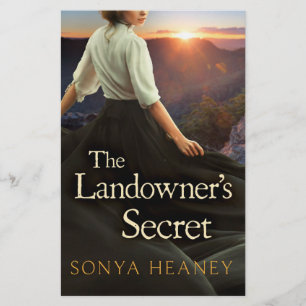 Het geheim van Landowner door Sonya Heaney Flyer