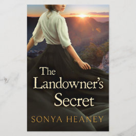 Het geheim van Landowner door Sonya Heaney Flyer