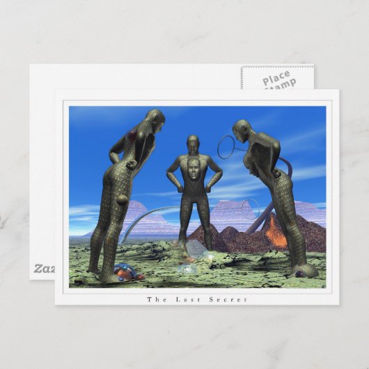 Het geheim van Le dernier Briefkaart (Voorkant / Achterkant)