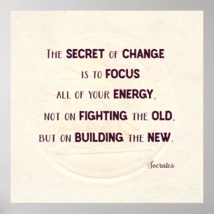 Het geheim van verandering poster