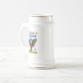 Het Geheim Van Vrijheid Is Moed Bierpul (Voorkant links)