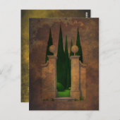 Het geheime Art. van de Tuin Briefkaart (Voorkant / Achterkant)