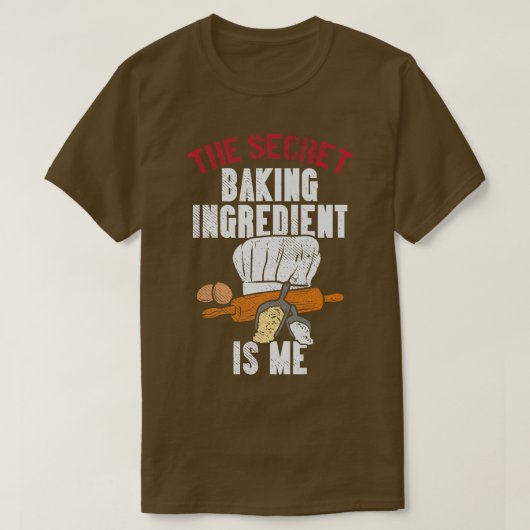 Het geheime bakingrediënt is mij t-shirt (Design voorkant)