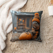 Het geheime bosfeest van het eekhoorn Ai afbeeldin Kussen (Deken)