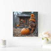 Het geheime bosfeest van het eekhoorn Ai afbeeldin Vierkante Klok (Huis)