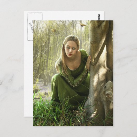 Het geheime Briefkaart van het bos (Voorkant / Achterkant)