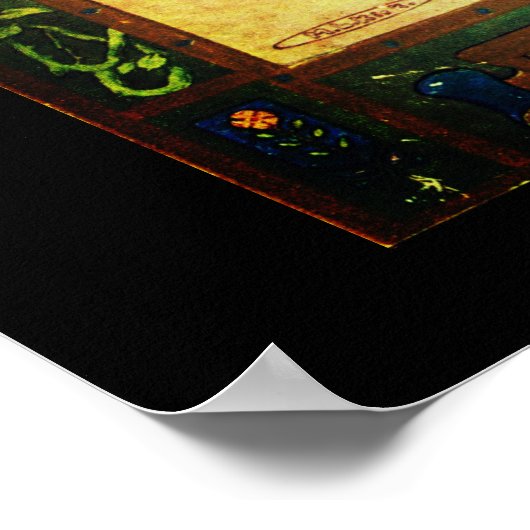 Het geheime Hoesje van de tuin van 1911 | POSTER (Hoek)