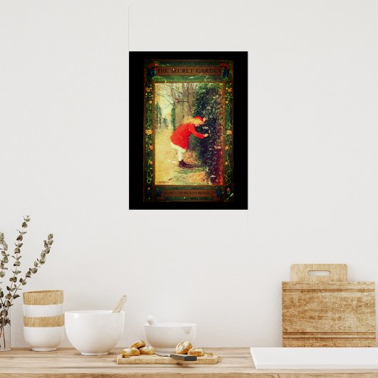 Het geheime Hoesje van de tuin van 1911 | POSTER (Keuken)