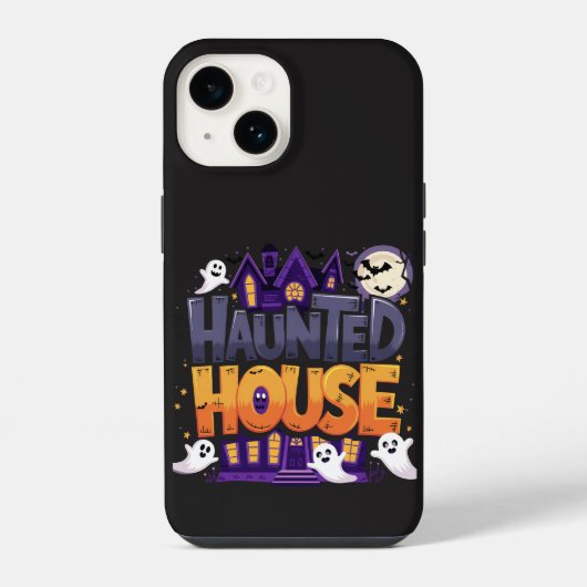 Het Geheime Huis: Feest der Speelse Geesten iPhone Hoesje (Achterkant)