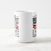 "Het geheime ingrediënt is altijd liefde Koffiemok (Center)