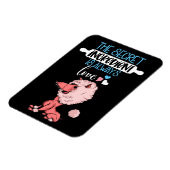 Het geheime ingrediënt is een Valentijn koelkast v Magneet (Linkerzijde)