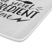 Het geheime ingrediënt is liefde snijplank (Hoek)