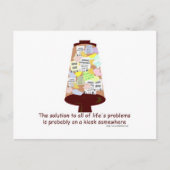 Het geheime Kiosk Briefkaart (Voorkant)