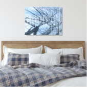 Het geheime leven van bomen canvas afdruk (Insitu (Slaapkamer))