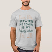 Het geheime ritueel van boekenwormen - Witty Bibli T-shirt (Voorkant)