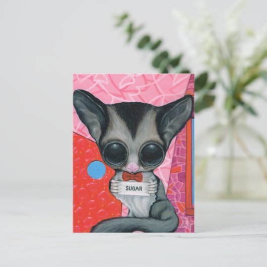 Het geheime woord briefkaart (Staand voorkant)