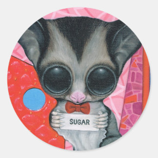 Het geheime woord ronde sticker