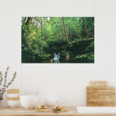 Het geheime zwembad poster (Keuken)