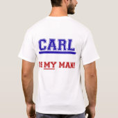 Het gehele Man T-shirt (Achterkant)