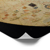 Het gehele Middellandse-Zeebekken Poster (Hoek)