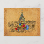 Het Geheugen van de kerstboom Feestdagenkaart (Voorkant)