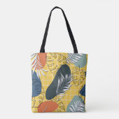 Het geheugen van de zomer naadloos patroon, abstra tote bag (Achterkant)