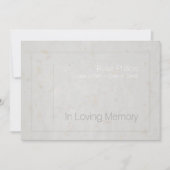 Het geheugen van het verlies brengt dwars 1 Funera Kaart (Voorkant)