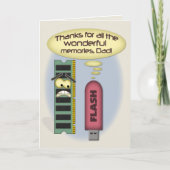 Het Geheugen van vaderdag Kaart (Voorkant)