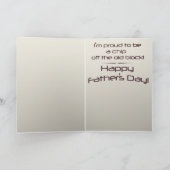 Het Geheugen van vaderdag Kaart (Binnen)