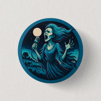 Het gehuil van de Banshee Ronde Button 3,2 Cm