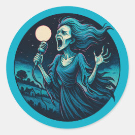 Het gehuil van de Banshee Ronde Sticker