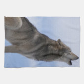 Het Gehuil van de wolf Theedoek (Horizontaal)