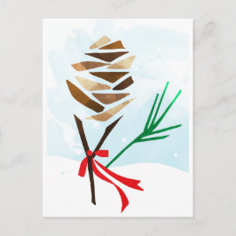 Het geïllustreerde Briefkaart van de Vakantie van