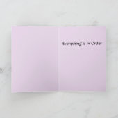 Het geïnformeerde Wenskaart van de Hond, Kaart (Binnen)