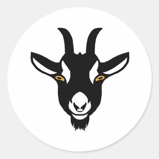 Het geitennetwerk - Geitenvlees - Stickers (Voorkant)