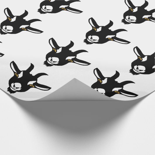 Het geitennetwerk - Goat Wrapping Paper Cadeaupapier (Hoek)