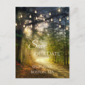 Het gekanaliseerde Bos bewaart het Briefkaart van (Voorkant)