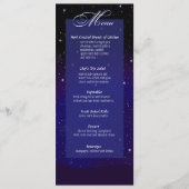 Het gekantelde Achttijd van het Wedden Menu (Voorkant)